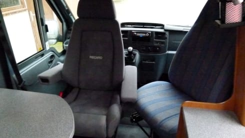 Nice Dethleffs bus camper for 2 adults and 1 child