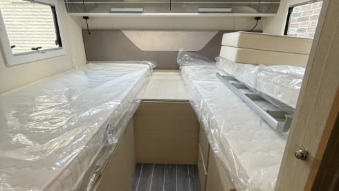 Nordlicht – family alcove for 5 with separate sleeping areas