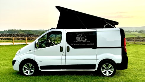 4 berth Vauxhall campervan 