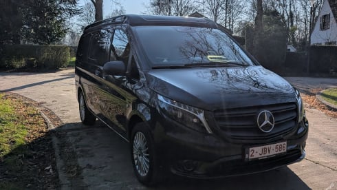 Crosscamp op Mercedes Vito - Avontuur voor 4 (5) pers.
