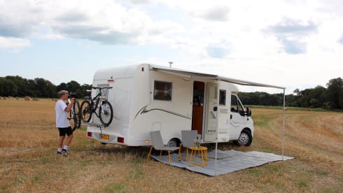 Duke, our Motorhome is ready to jump in and go.