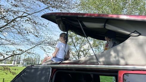 Amber – 4 berth Volkswagen campervan from 2020