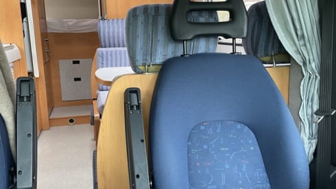 6-person Hymer alcove from 2005