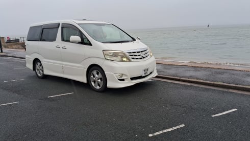 Reg  – Cosy Toyota Alphard | Fully-equipped, Adventure Ready | Isle of Wight
