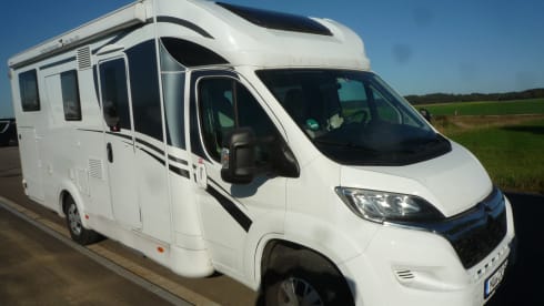 Dethleffs trend with stationary air conditioning