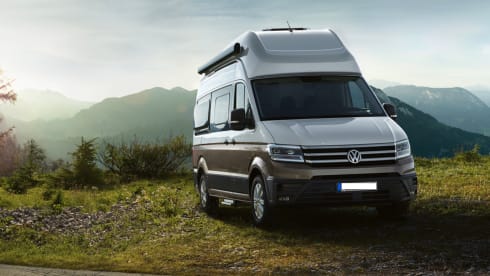 Grote beer – 4p Volkswagen campervan from 2022