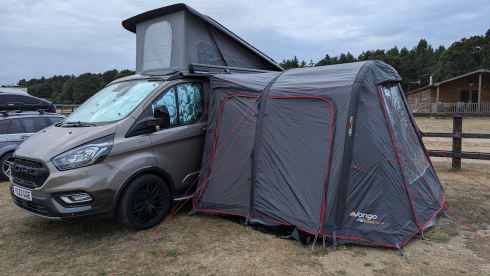 Bruce – Premium Automatic 4 Berth 2023 Ford Transit Campervan *Insurance Included*