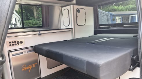4 berth Volkswagen campervan from 2017