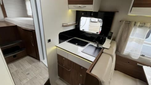 Beautiful Pilote P706 camper