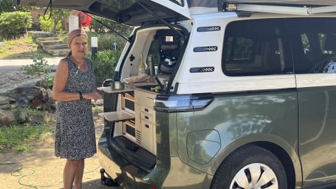 e-ventje – Camping-car électrique VW 2 places à partir de 2025 (ID Buzz Pro 210 kW) 