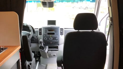 Extra spacious and luxurious Mercedes Sprinter camper van