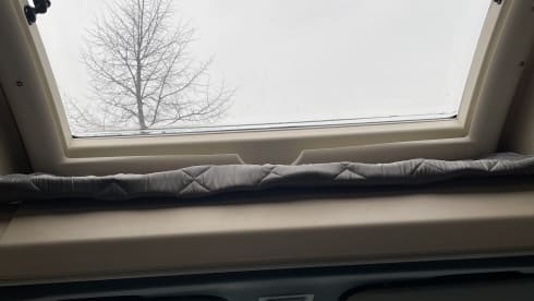 Semi-Integrated Camper for 4 people.