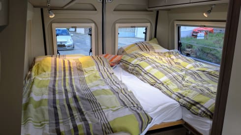 Antonio – Längsschläfer für 2 Erwachsene und bis zu 2 Kinder