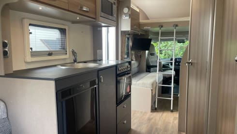 Cabine Swift à 6 couchages avec alcôve à partir de 2023