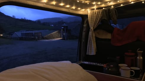 Sally – 2 berth Mercedes self-converted campervan, 2006