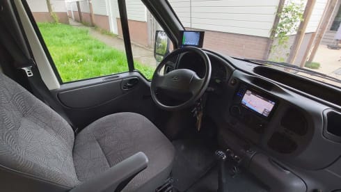 Spacious family camper
