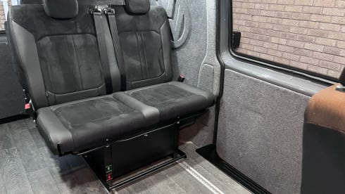 4 berth Volkswagen campervan from 2020