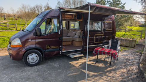 The master – 2-persoons IH Oregon met Renault Master camper