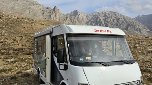 BEP – 4p Dethleffs integrated uit 2008