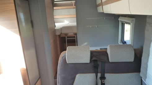 Dethleffs trend with stationary air conditioning