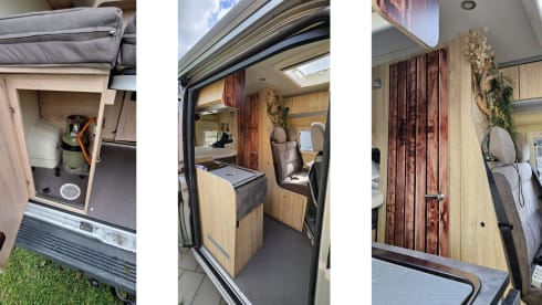 Grizzly the Gray – Self-sufficient Peugeot Boxer Camper for 2 Persons