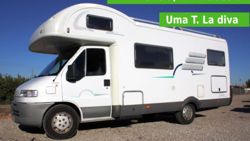 Uma T. - La Diva – Uma T. - La Diva: Hymer 644 Camp 2001