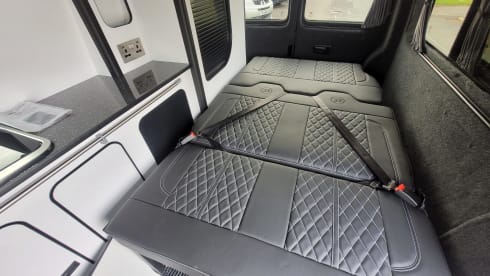 4 berth Volkswagen campervan