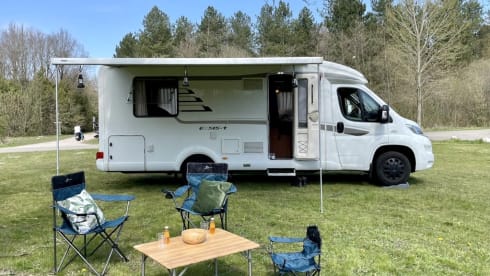 Das Original – HYMER Exsis + 15% long booking discount**