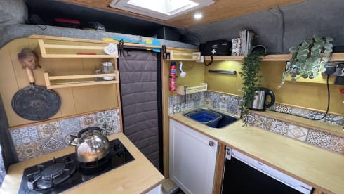 peggy  – 2 berth Peugeot off grid camper van