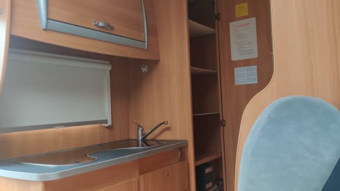 Onze Mobi – Cozy family mobi (4p) with 'everything on and off'!