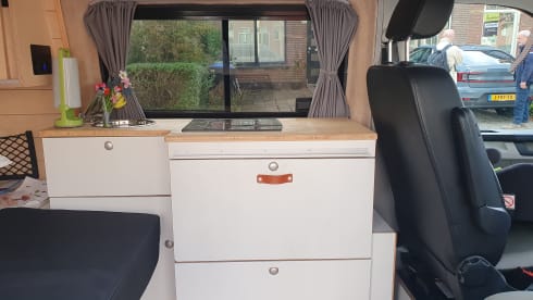 Max – 5p Volkswagen campervan uit 2017