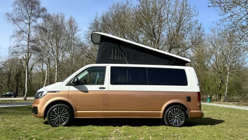 4p Volkswagen campervan uit 2021