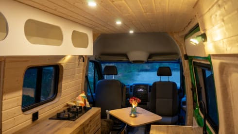 Kermit – Zweisitziger Volkswagen-Bus aus dem Jahr 2013