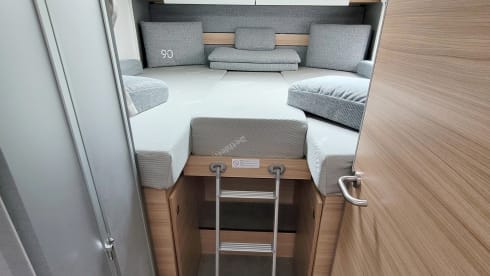 Happy family – Gepflegtes Wohnmobil BJ2023 zu mieten 