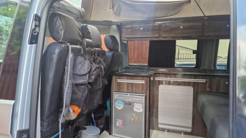 4 berth Volkswagen campervan from 2017