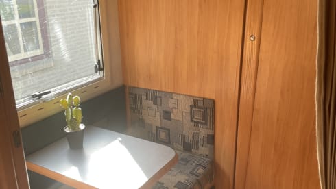 Nette ruime Adria Familie camper