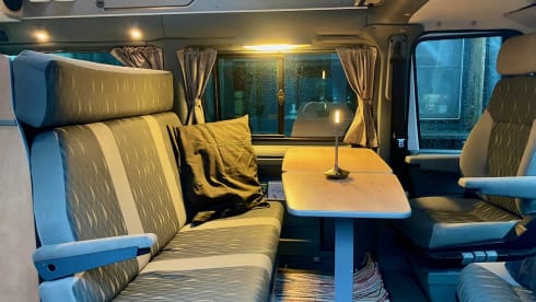 Practical and comfortable Ford Nugget with high roof
