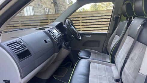 4 berth Volkswagen campervan from 2013