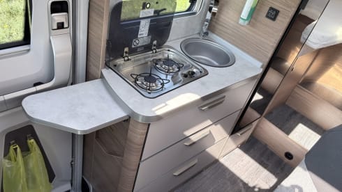 Moos – Mooie Knaus camper