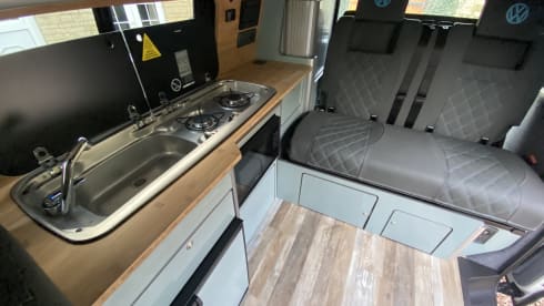Clara – 4 berth 2024 VW Campervan, insurance included!