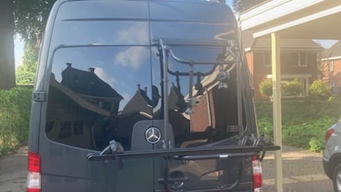 atmospheric spacious 2 person mercedes camper bus