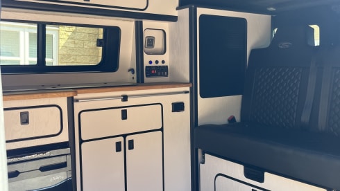 Whey Aye Wagon – 4 berth Ford transit custom campervan 