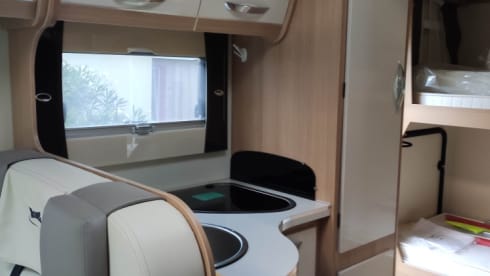 kliko1 – Selten! 6-Sitzer-Familienintegral. Autonomie und Sicherheit - 360°-Kamera