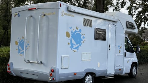 5 person Bavaria alcove camper