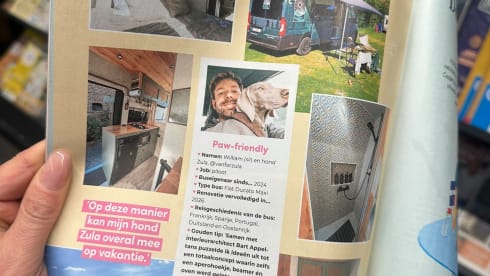 Zula – Luxus-Glamper Zula – Zuhause auf Rädern für 2 Personen & Haustiere!