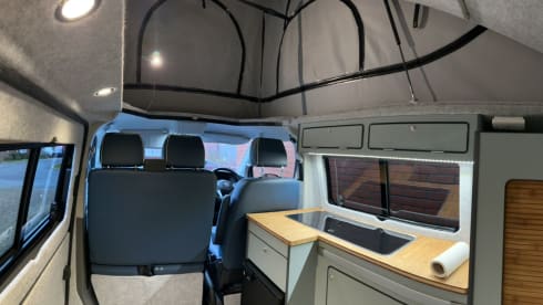VW T6.1 Transporter with heater(great for the winter getaways!)