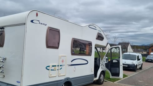 Champ  – 5 berth Fiat champ 2005 41000 miles 