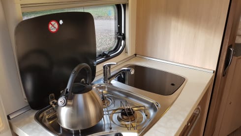 3p complete semi-integrated camper