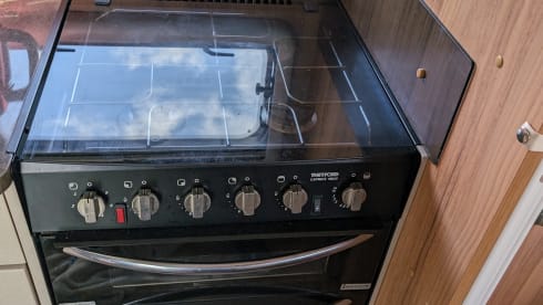 Bertha – 4 berth Bailey complete with secure dog pen