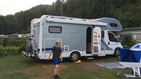 very nice large camper for rent note C driver's license